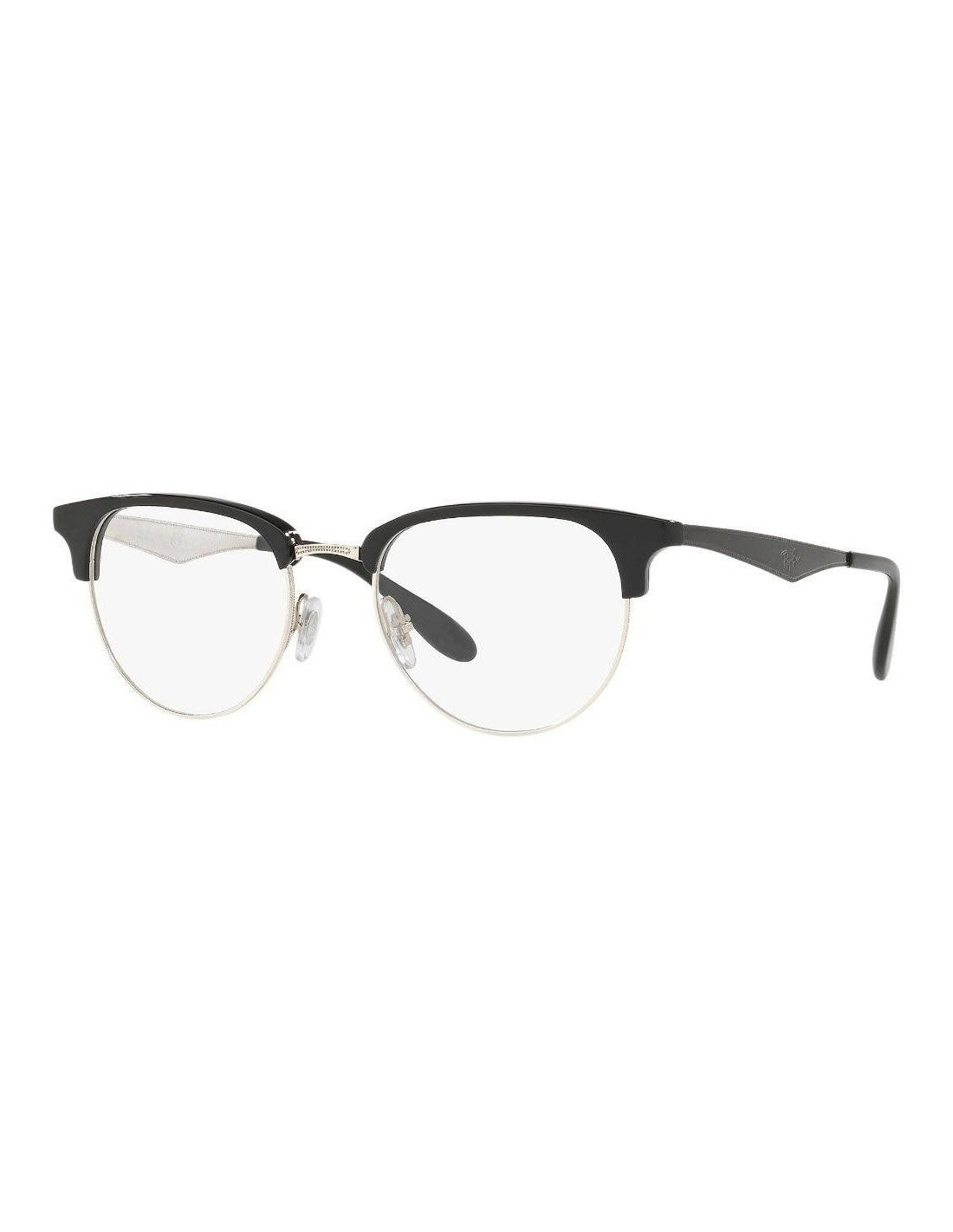 Ray Ban 6396 2932 Clubmaster Negro Plateado Icon – Ópticos de México Mx